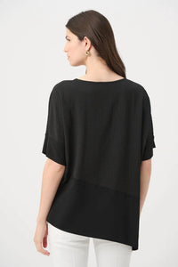 Joseph Ribkoff - Asymmetrical Cocoon Top