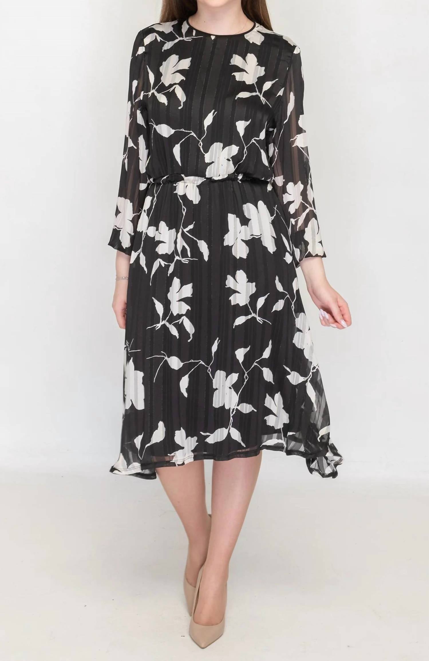 Kmw - Cinched Waist Dress
