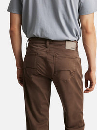 mavi Zach Straight Jeans in mocha twill - men's jeans - detail view
