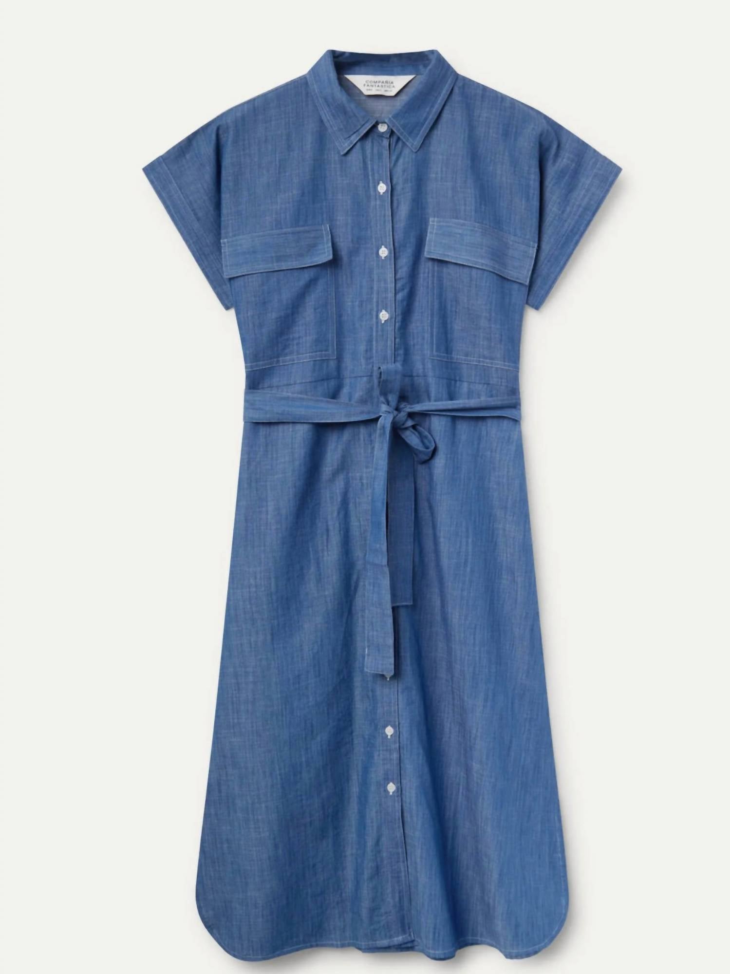Compania Fantastica - Denim Shirt Dress