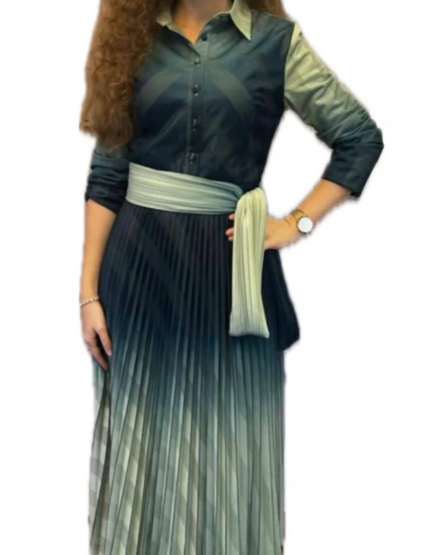 Harriet & Mary - Pleated Midi Dress