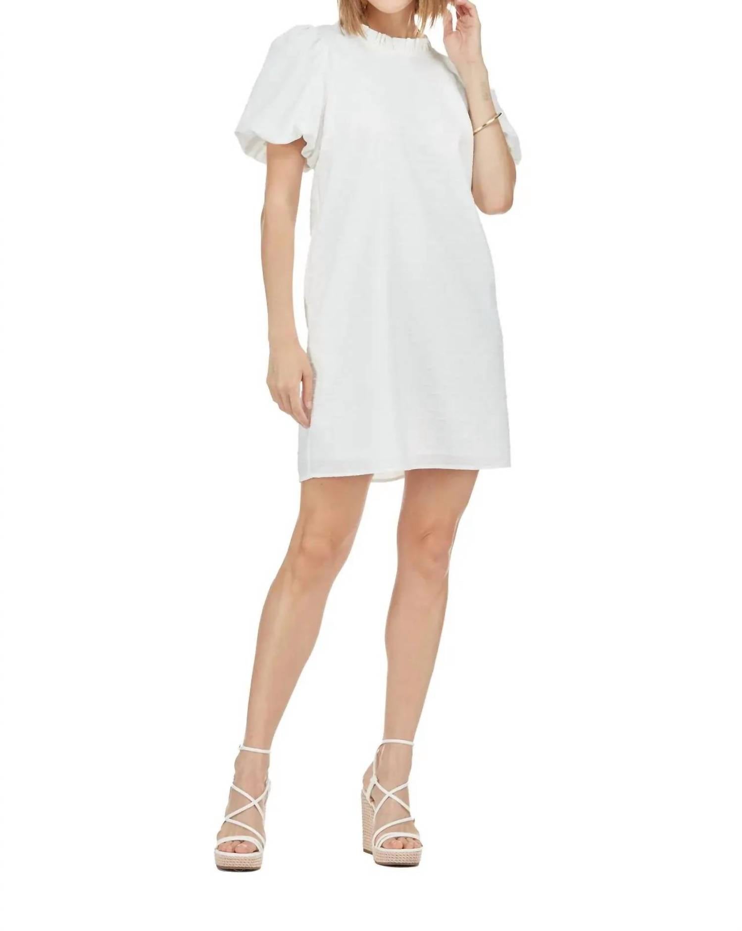 Joy Joy - Puff Sleeve Dress