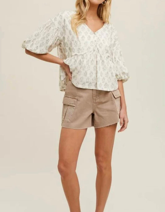 Wishlist - Denim cargo shorts