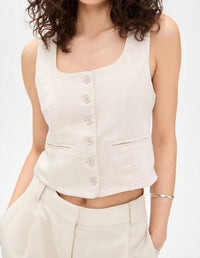 Blanknyc - Square Neck Sleeveless Top