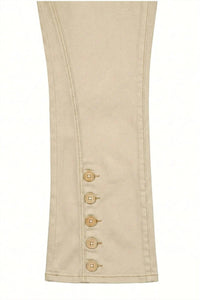 Ethyl - Ashley Capri Button Crop Pants