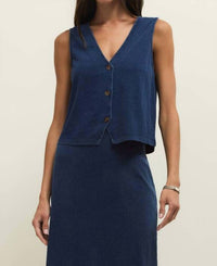 Z Supply - Noelle Jersey Denim Tank Top