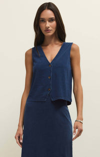 Z Supply - Noelle Jersey Denim Tank