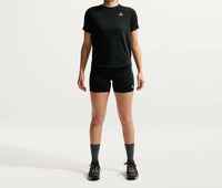 NIKE Dri-fit High-waisted Trail Running Shorts in black summit white - women's shorts