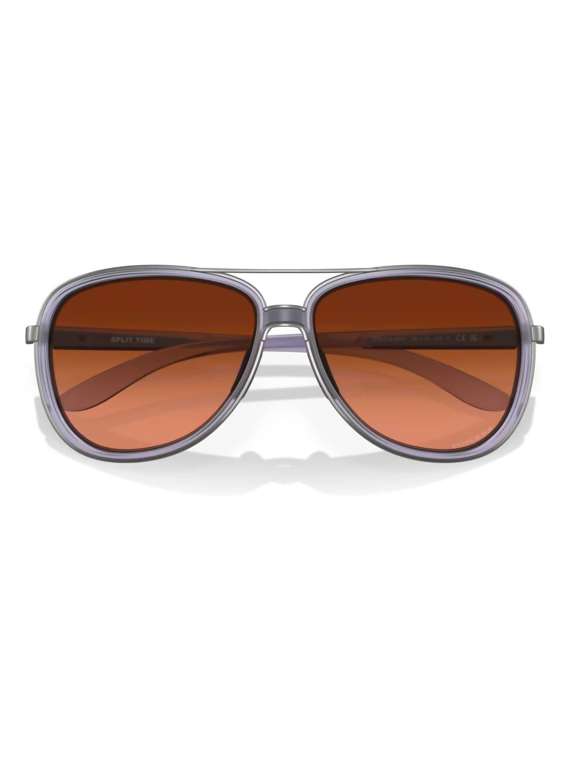 Oakley - Split Time Aviator Non Polarized Sunglasses 4129-2658