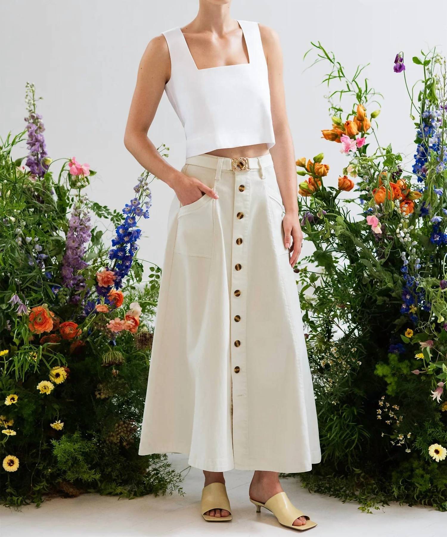 Favorite Daughter - Lila A Line Skirt