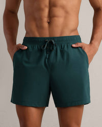 RHONE Pursuit Pull-on Short in moss - men's shorts
