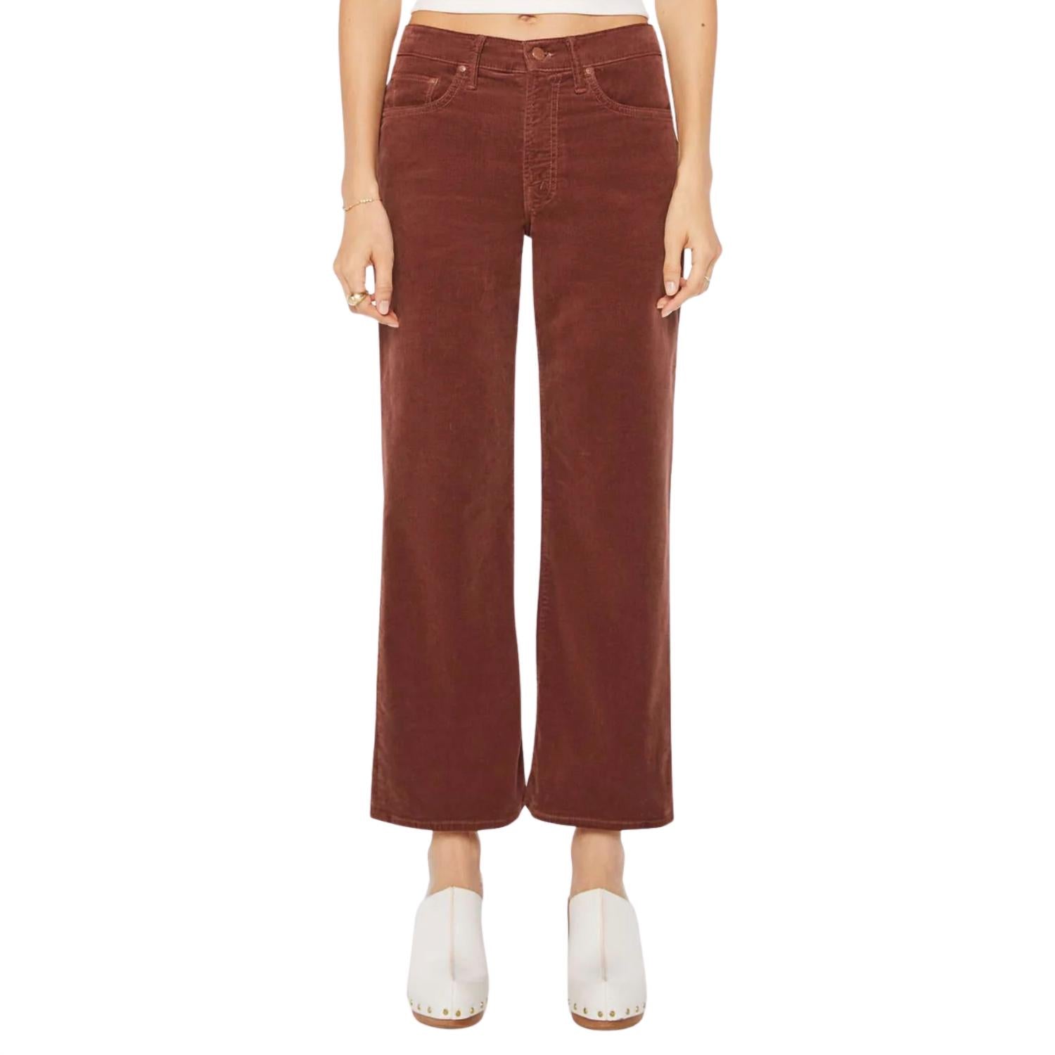 Mother Maven Ankle Corduroy Pants in aztec - women's pants