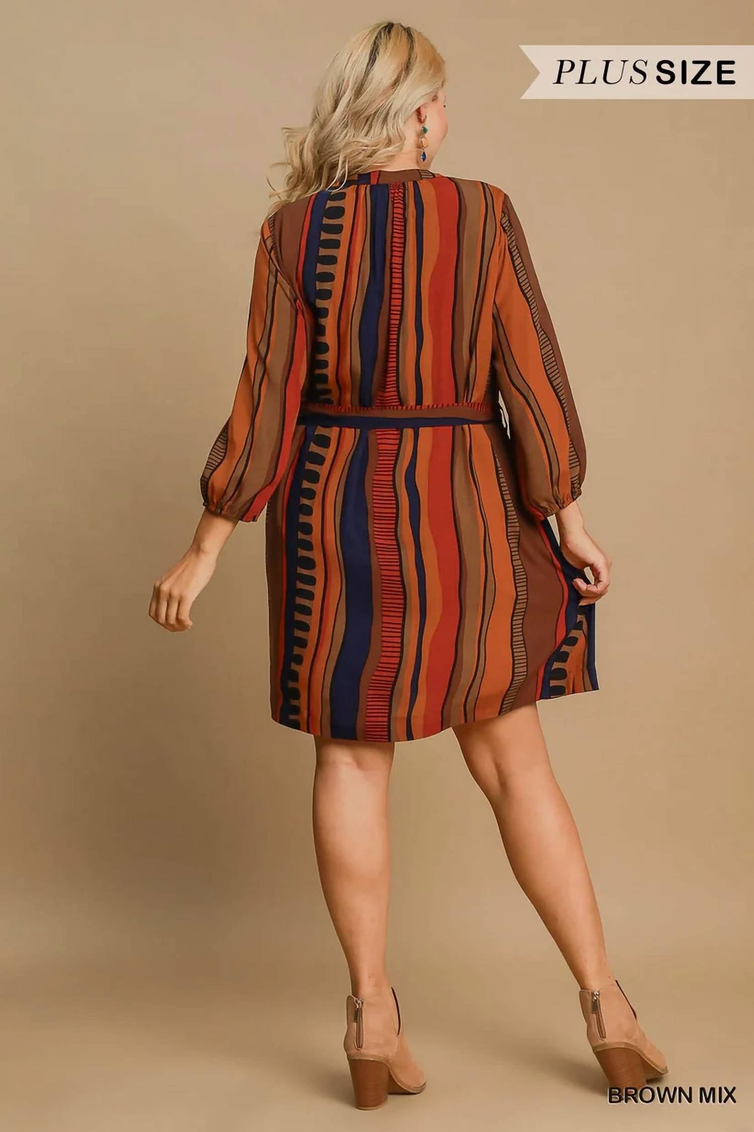 Umgee - Button Down Mini Dress