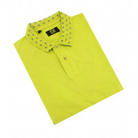 Eight X - Jacquard Polo With Double Sided Print Collar