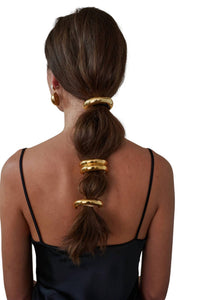 Lelet Ny - Women's Glossy Arch Pony Cuff