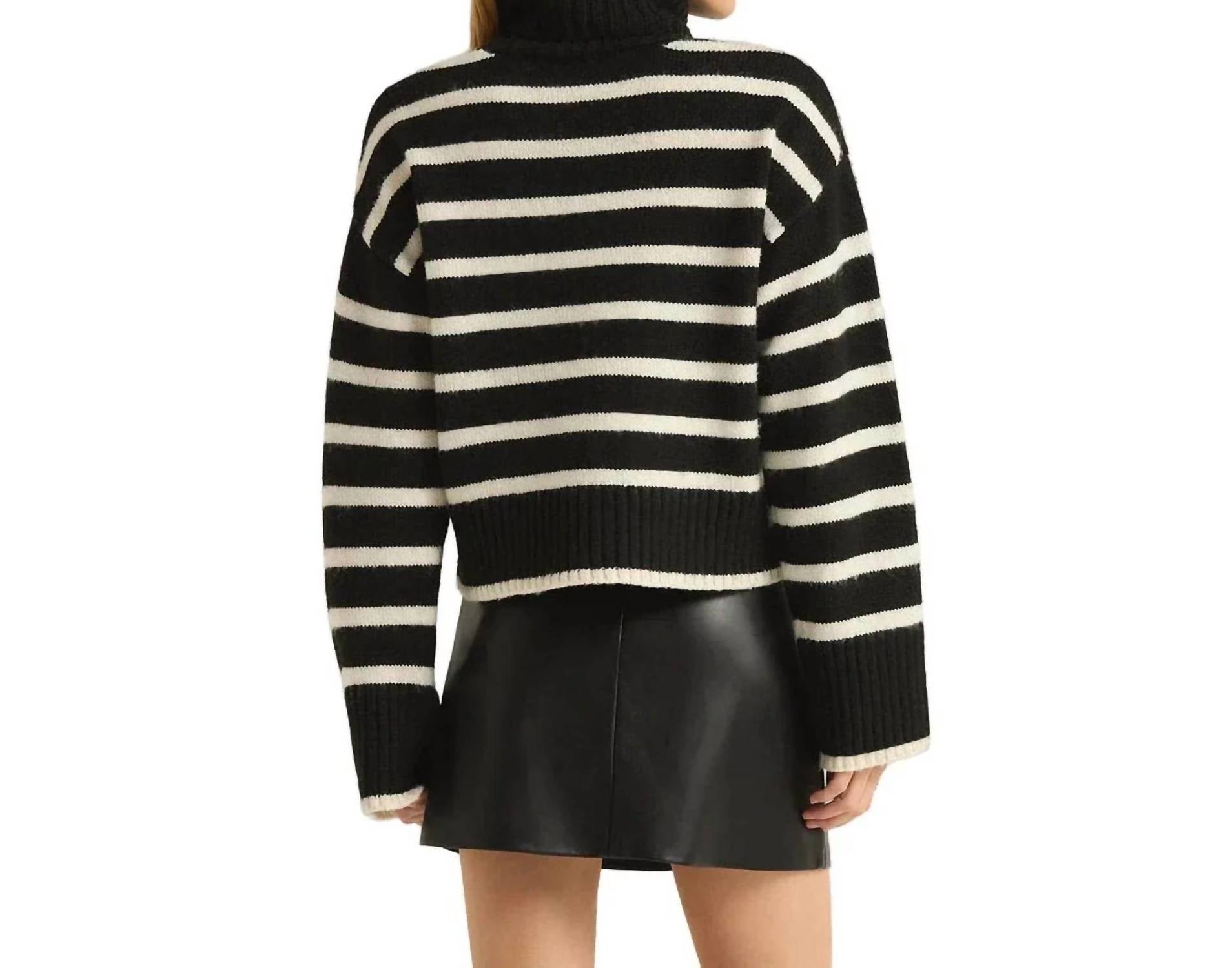 Z Supply - Stripe Turtleneck Sweater