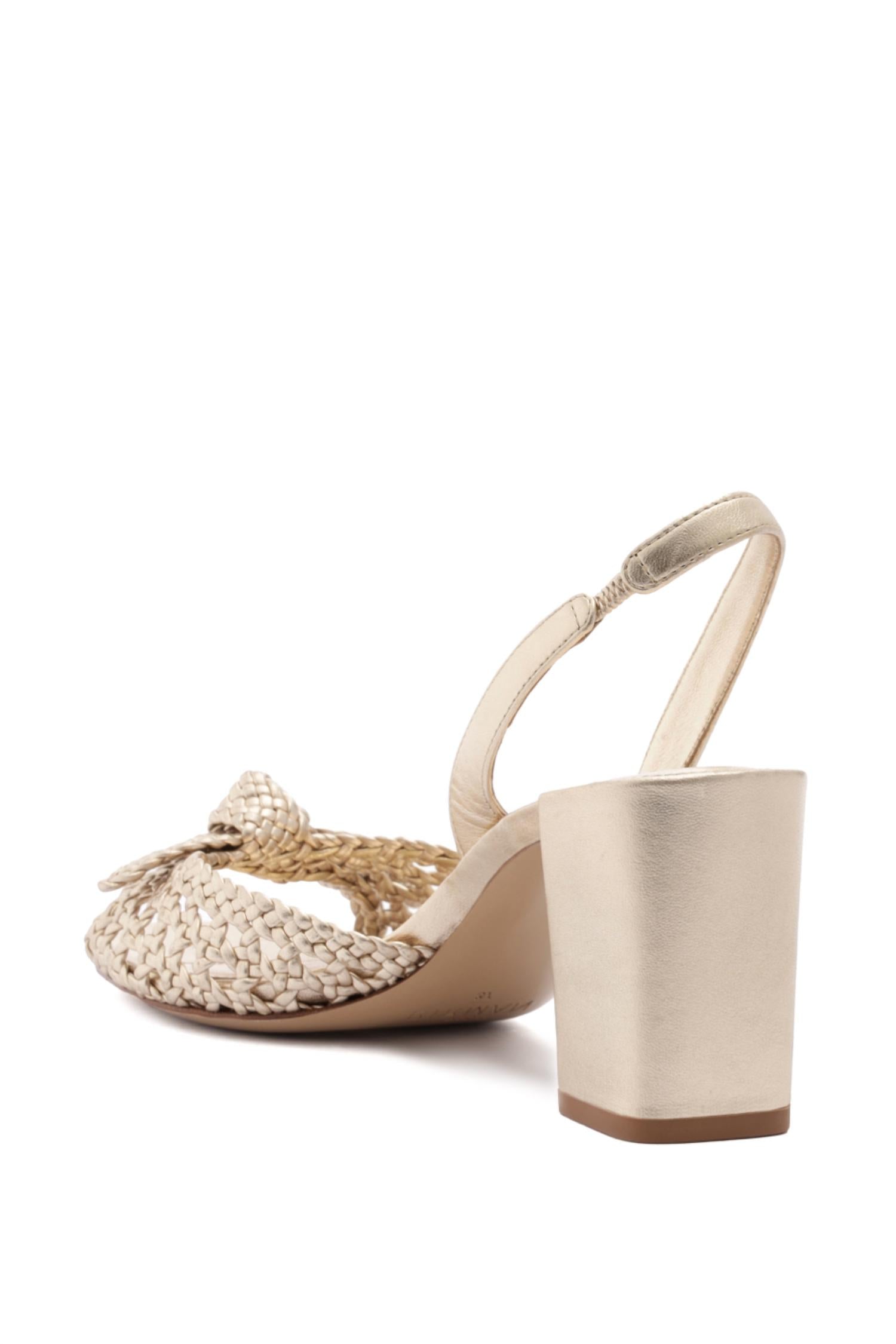 Alexandre Birman - Women's Easy Clarita Block 75 Tresse Sandals
