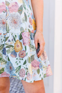 Entro - Blooming Reverie Floral Mini Dress