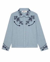 The Great. - Embroidered Western Shirts
