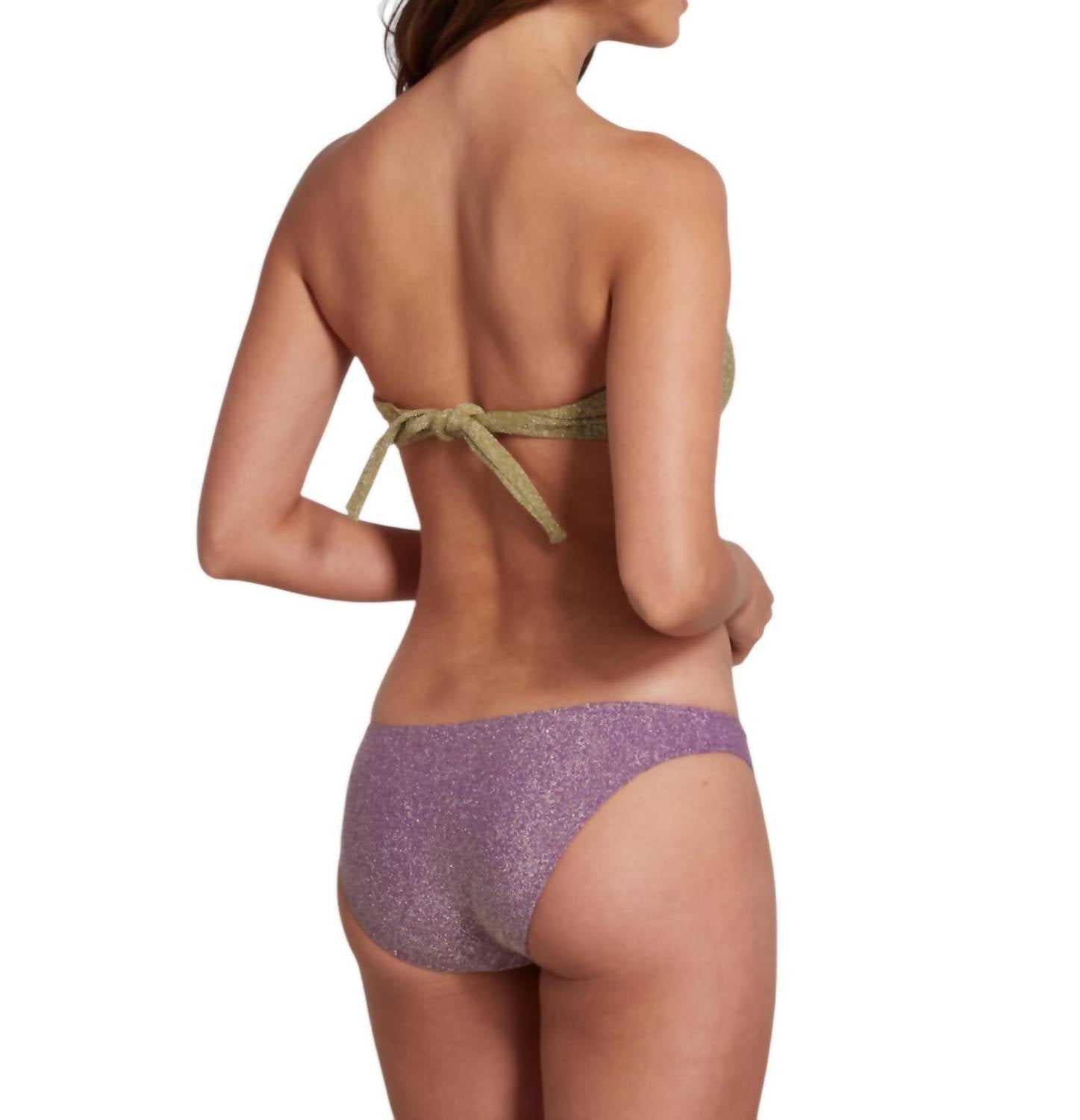 Sauipe - Brigitte Underwire Bikini Top With Removable Straps Lurex