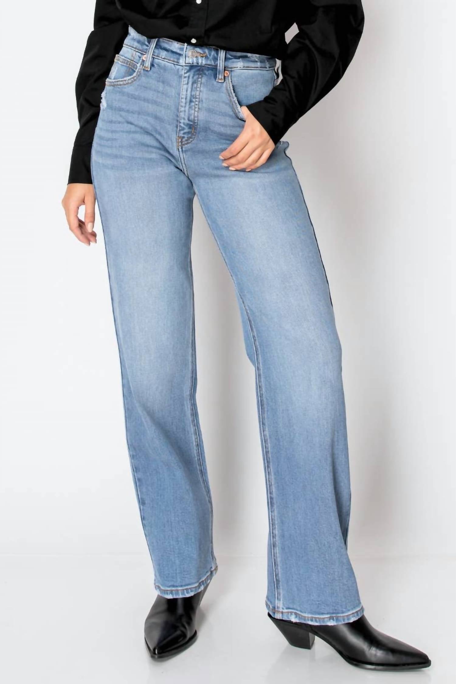Artemis Vintage - Tummy Control High Rise Straight Jeans