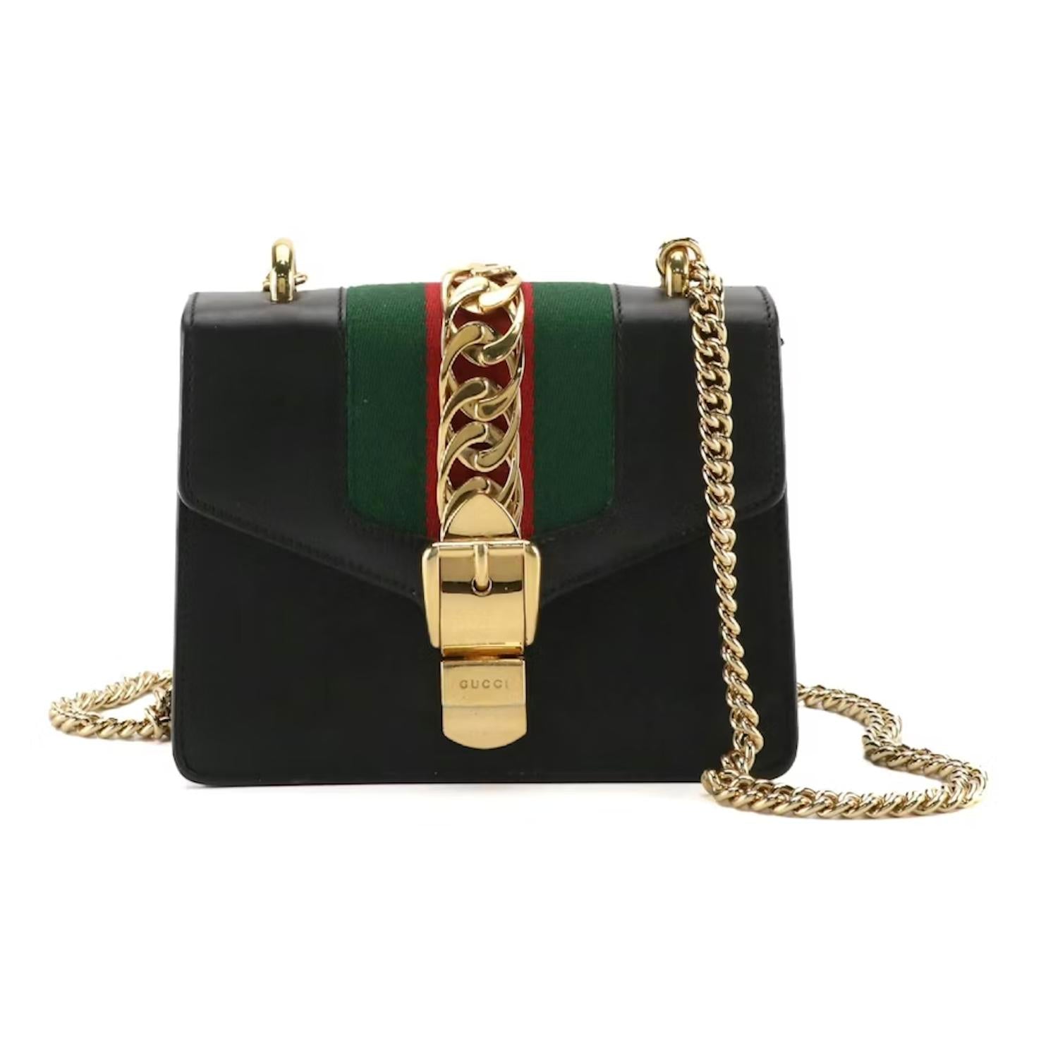 Gucci - Pre-loved Sylvie Leather Bag