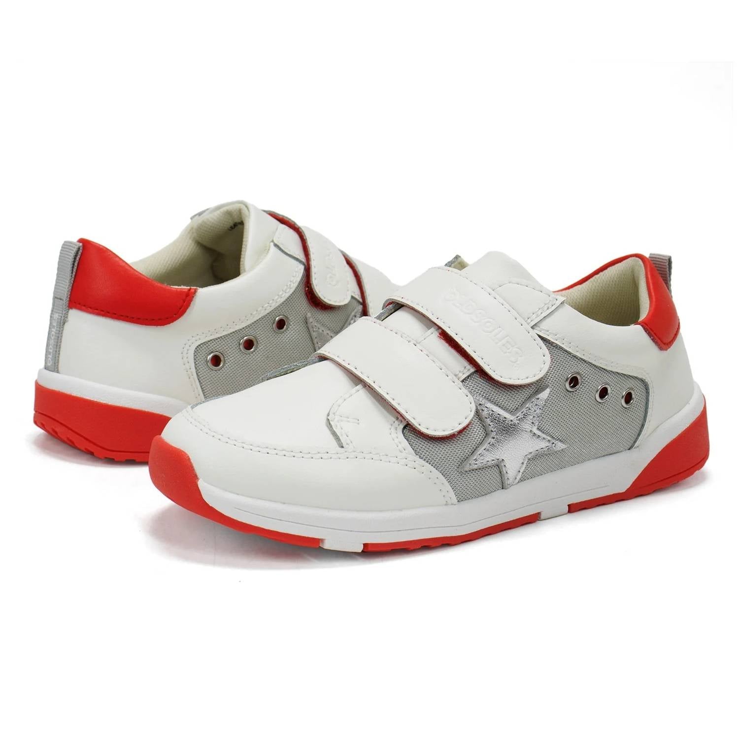 Oldsoles - Girl's Star Squad Sneakers With Hook And Loop Closure