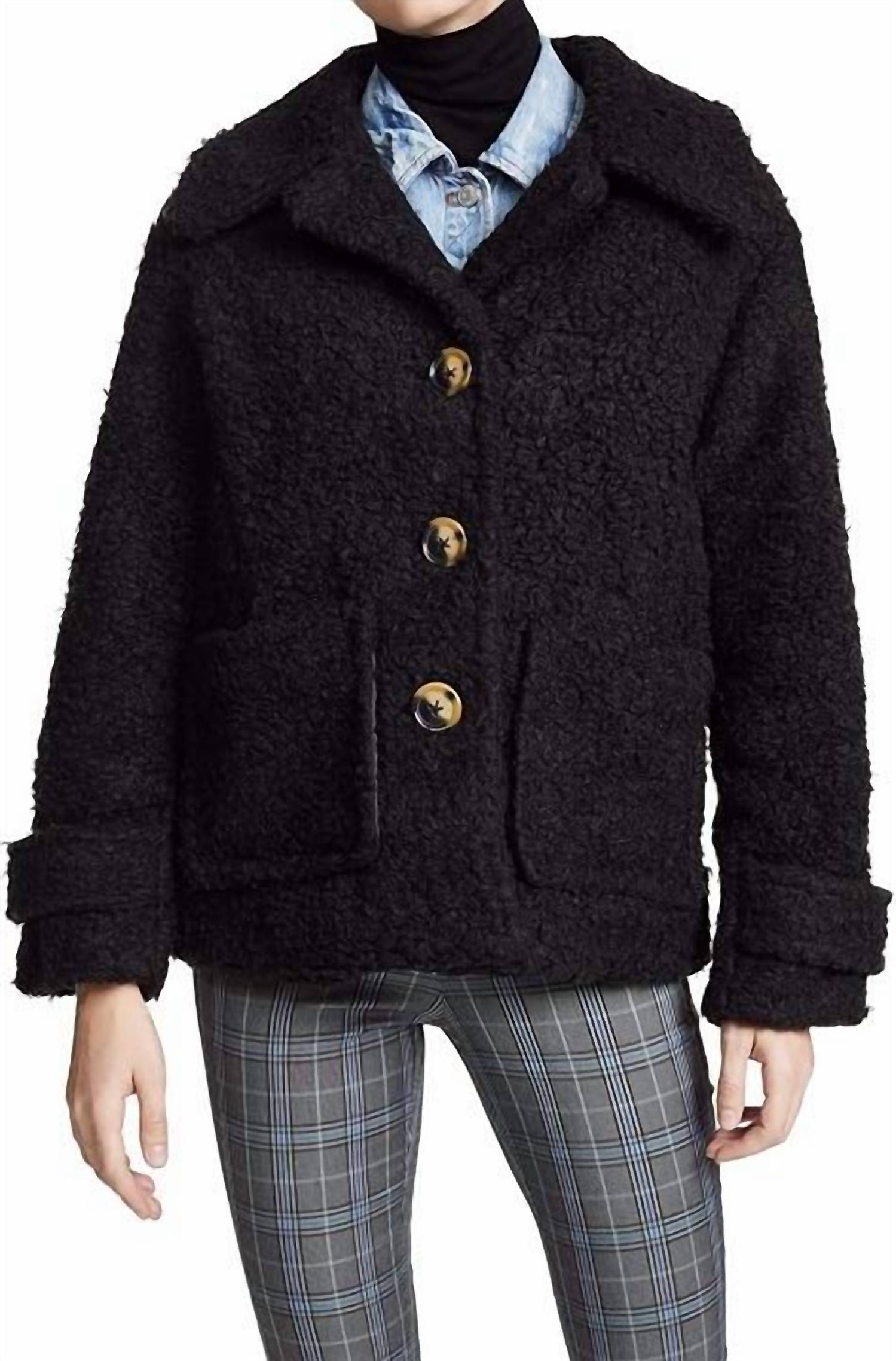 Free People - So Soft Cozy Peacoat