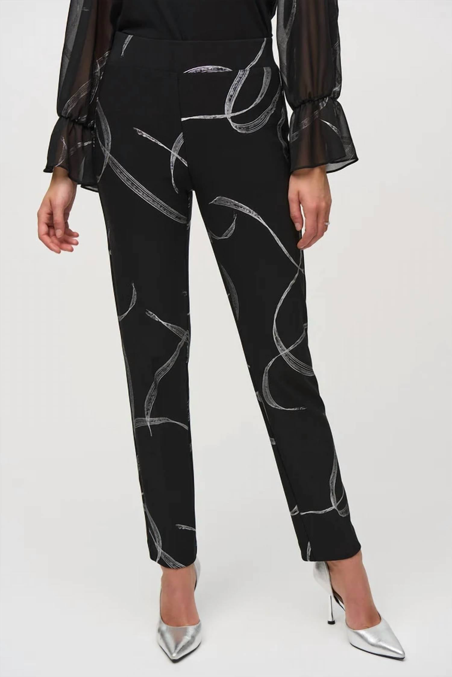 Joseph Ribkoff - Pull On Printed Pant