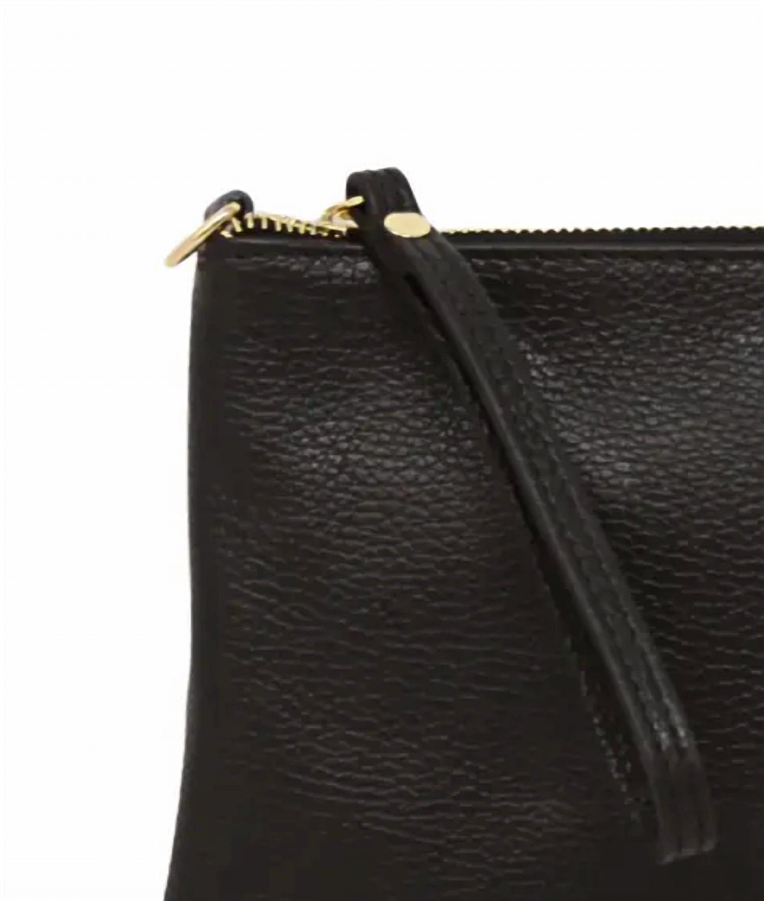 German Fuentes - Women's Genuine Italian Leather Wallet Crossbody Bag