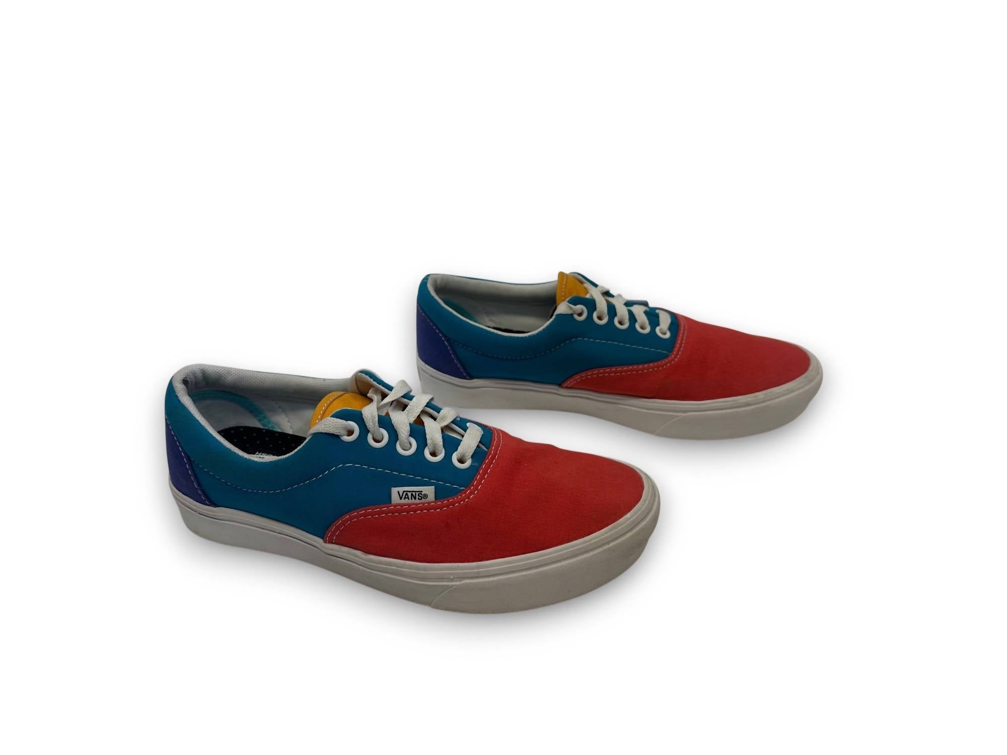 Vans Women's Comfycush Era Sneaker in multi block - women's sneaker