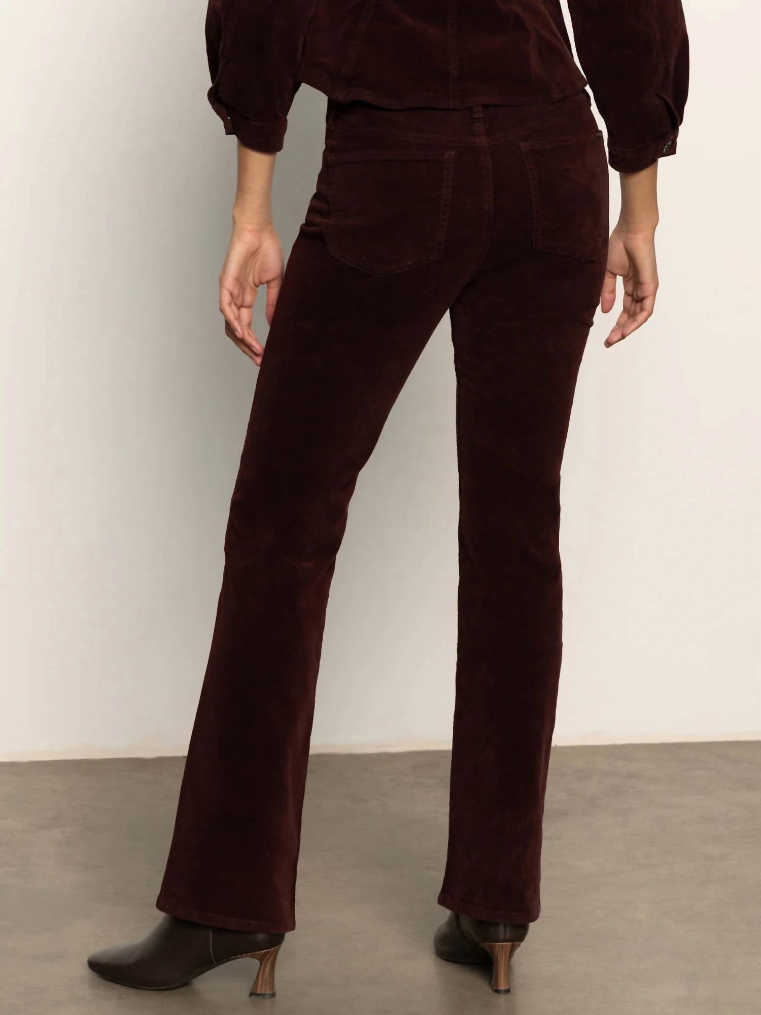 Sanctuary - Velveteen Brook Bootcut Pants
