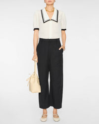 Frame - Polka Dot Sailor Blouse