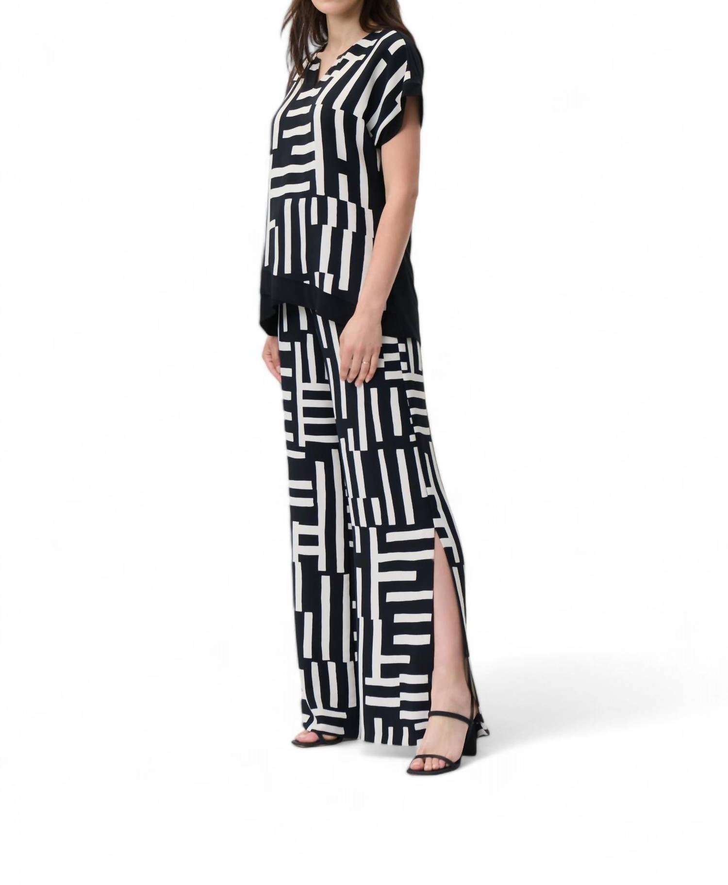 Joseph Ribkoff - Print pant