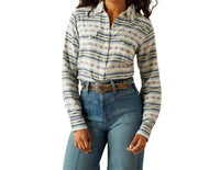 Ariat - Seaside Geo Storm Serape Snap Shirt