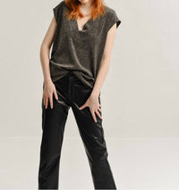 V-Neck Knitted Top