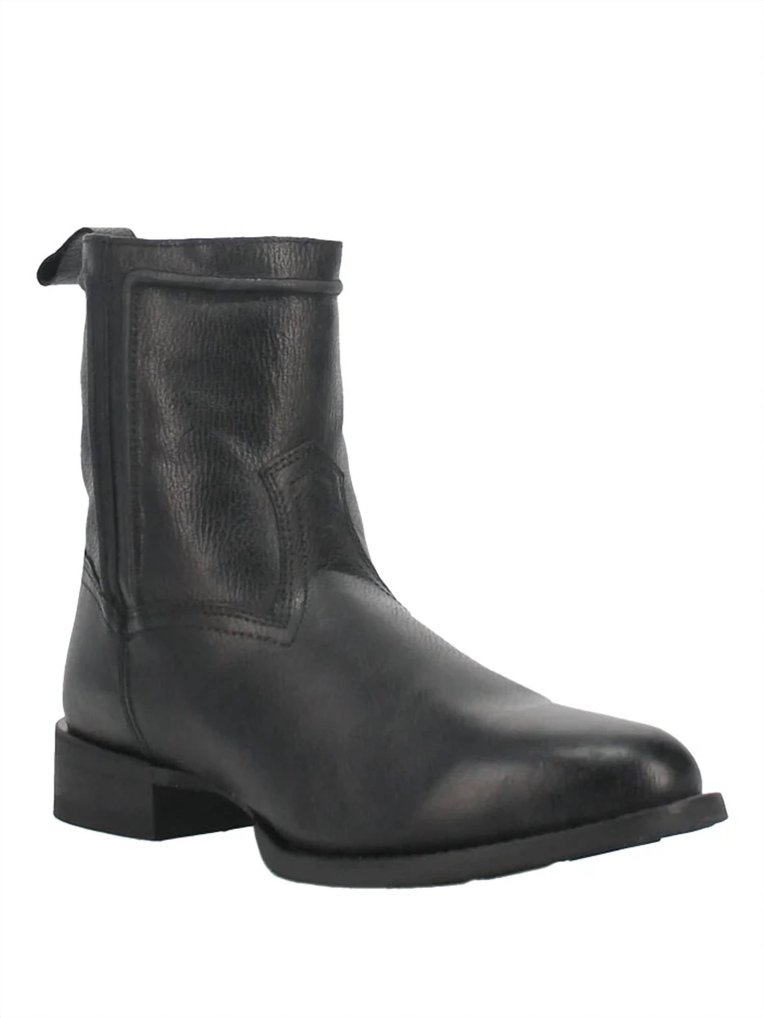 Laredo - Men's Half Boot With Zipper