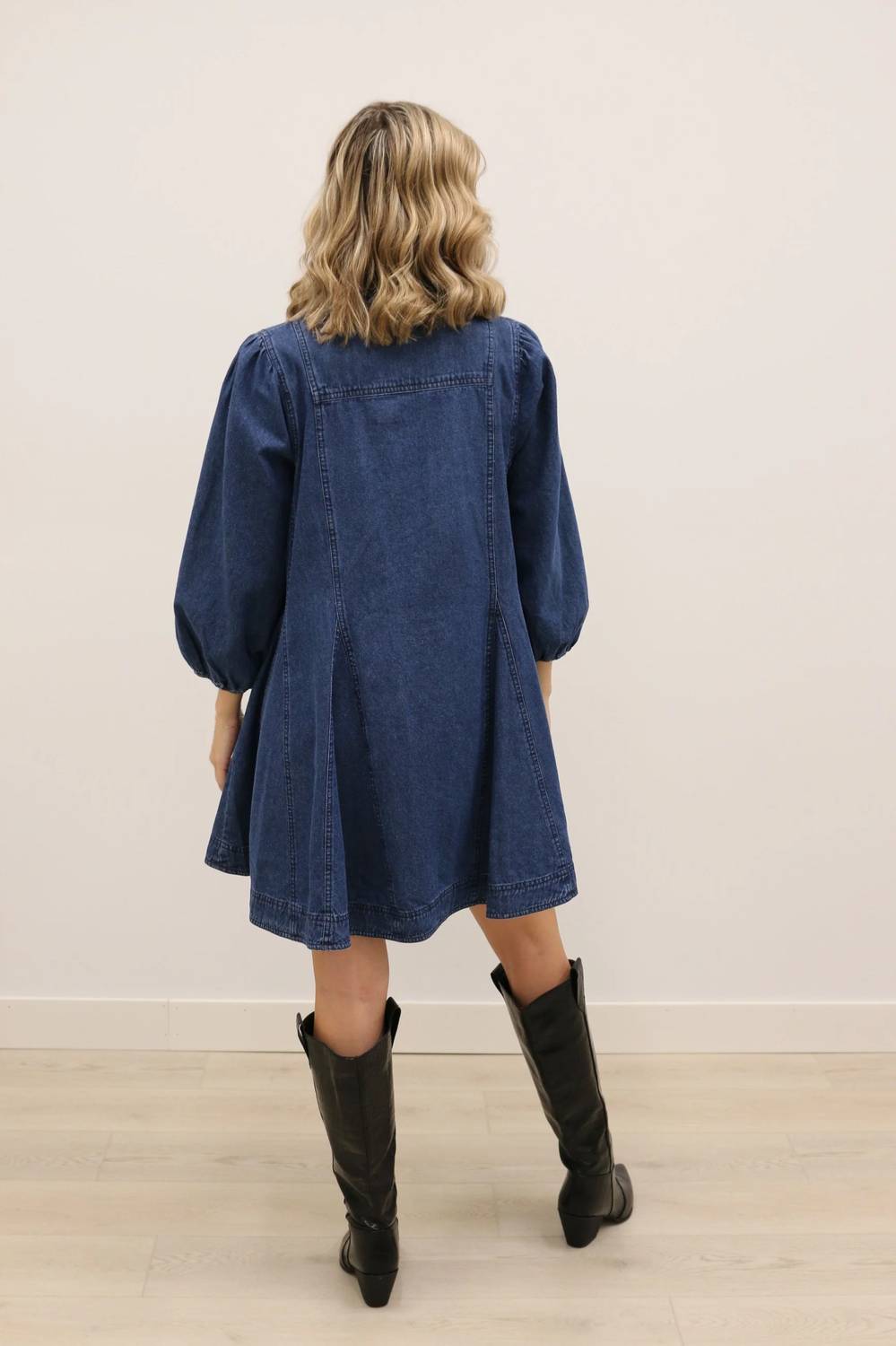 Entro - Jemma Button Front Mini Dress
