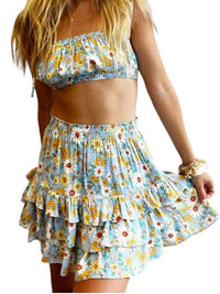 Dress Forum - SKYE RUFFLE MINI SKIRT