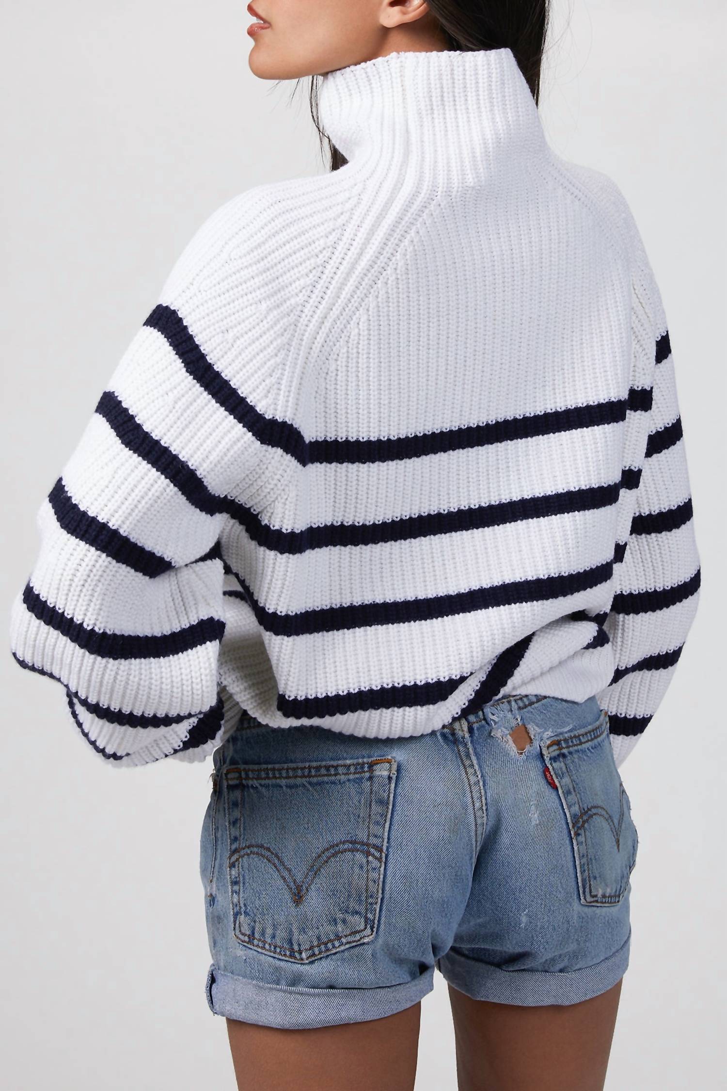 FIONA STRIPED SWEATER