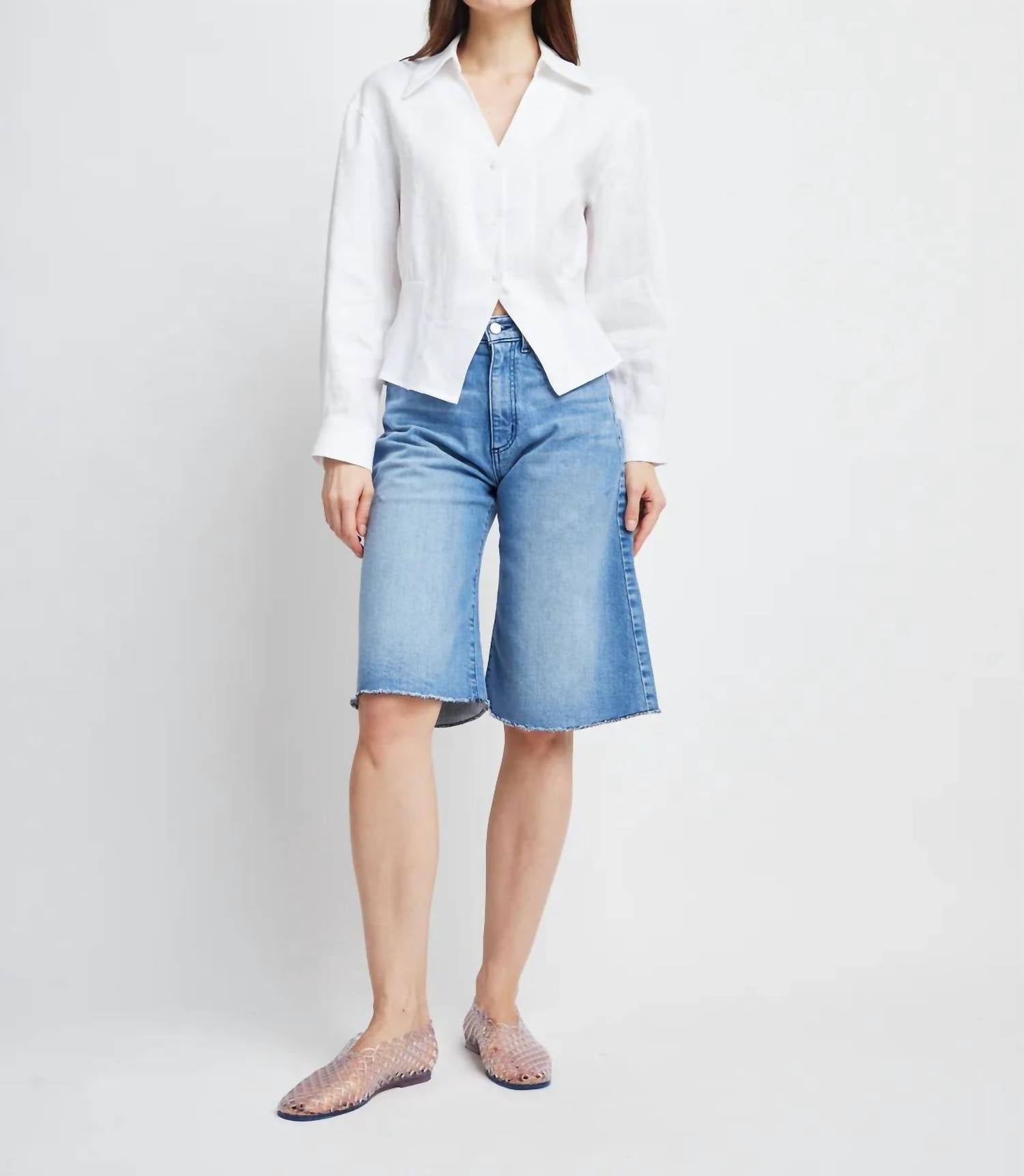 Self Contrast - Alison Buttondown Blouse