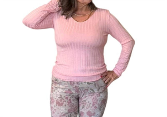 Made In Italy - Ultra Soft Everyday Rib Knit Top