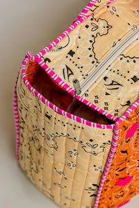 Pol - LOVE Bandana Quilted Tote Bag