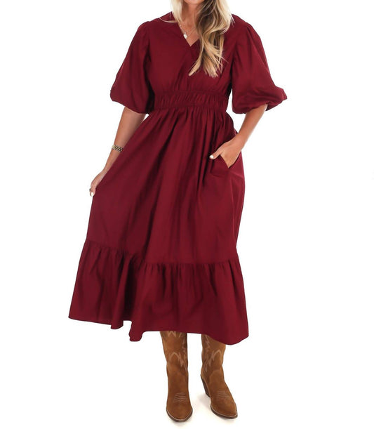 She + Sky - Forget Me Not Midi Dress