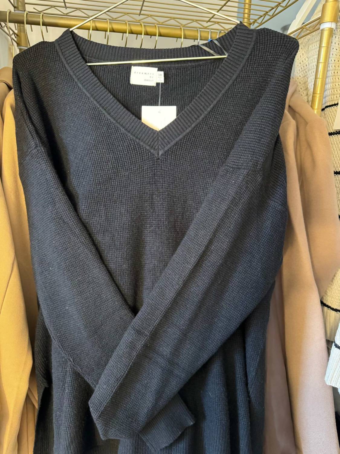 Trend:Notes - Women's Heathered Loose Fit Sweater