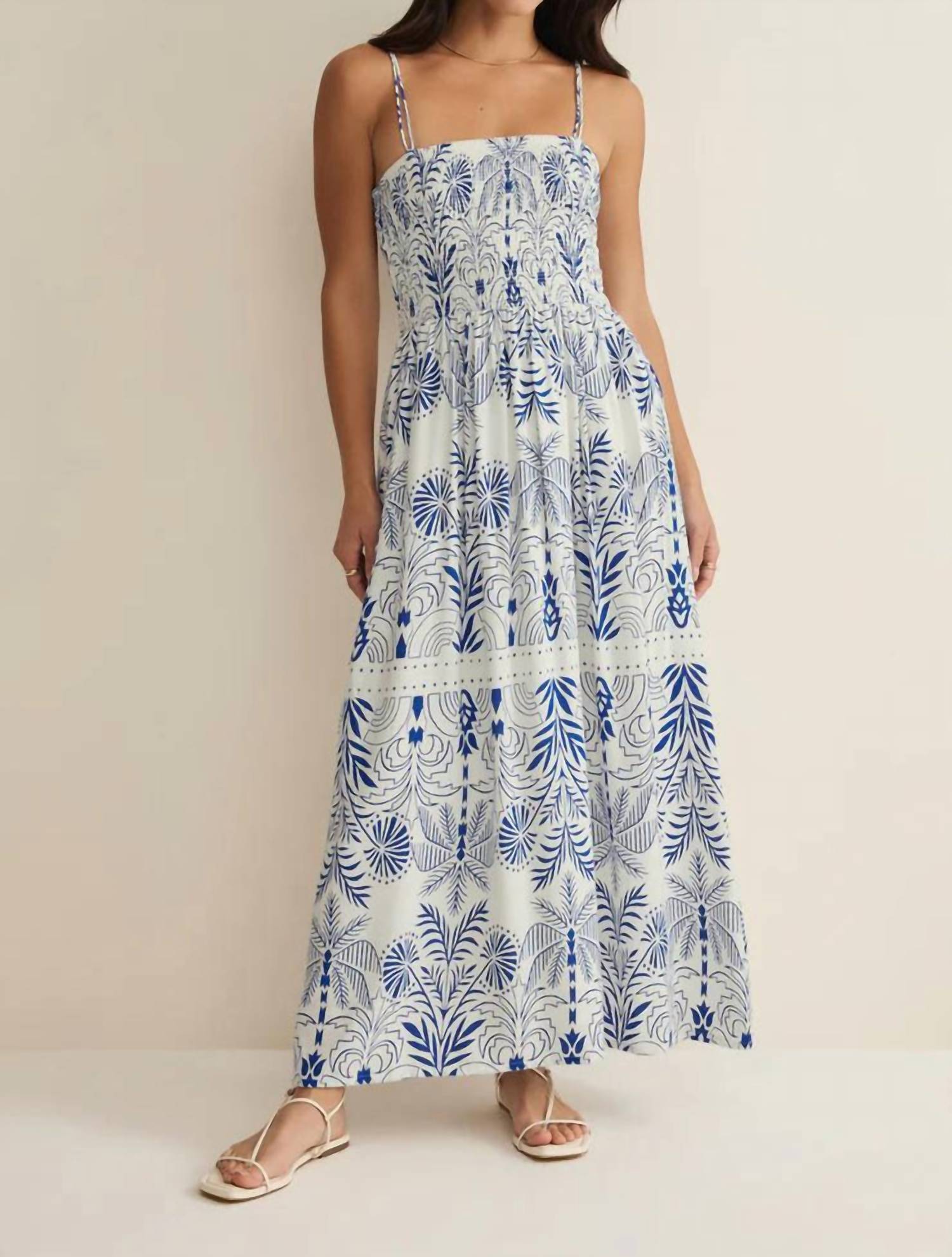 Z Supply - Women's Nadine Palm Maxi Dress