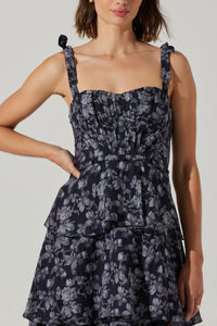 Astr - Mellorie Floral Tiered Maxi Dress
