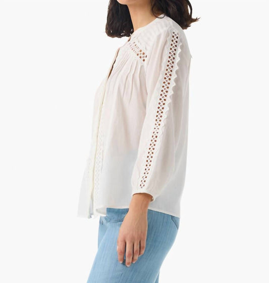 Nic + Zoe - Breezy Clouds Shirt