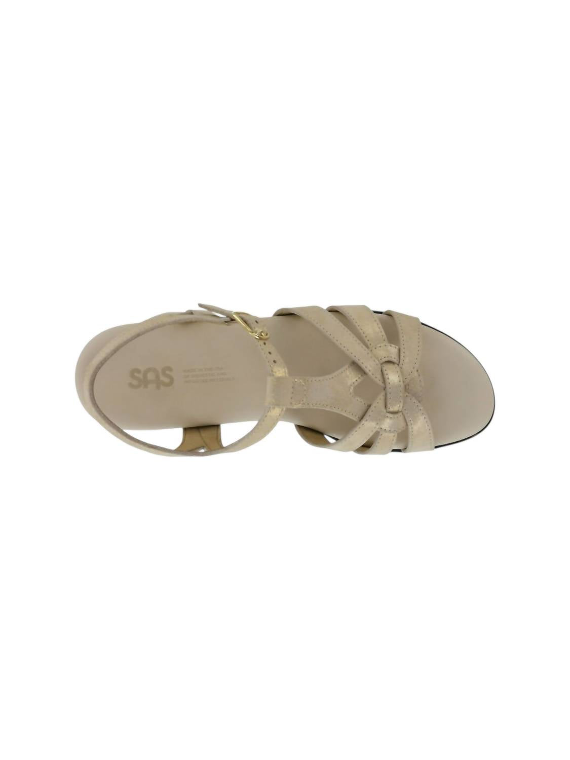 Sas - Women's Aurora T-strap Wedge Sandals