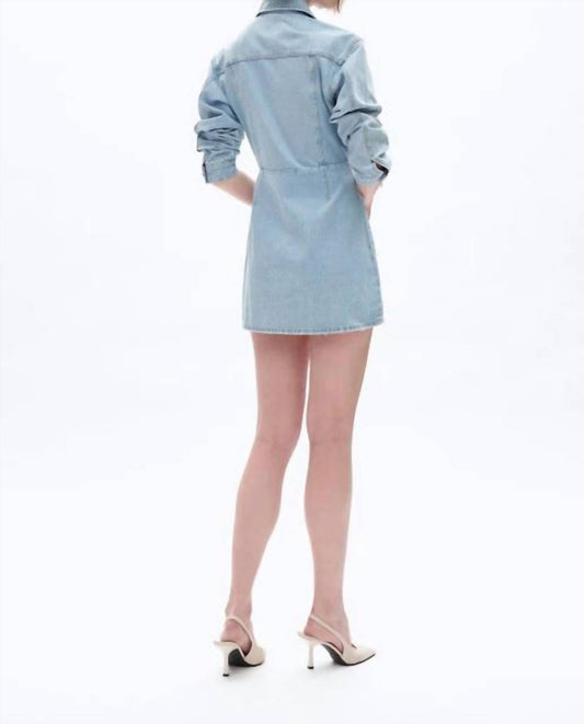 Bayeas - Denim Long Sleeve Dress